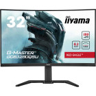 Monitor LED IIyama Gaming Red Eagle G-MASTER GCB3280QSU-B2 Curbat 31.5 inch QHD VA 0.2 ms 180 Hz HDR FreeSync