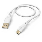 Cablu de date / adaptor Hama USB Male la USB-C Male, 1.5 m, White