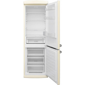 Fram FC-VRR341BGE++, 340 L, Clasa E, Less Frost, Control mecanic, Iluminare LED, 190 cm, Crem
