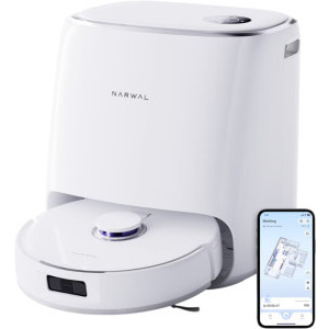 Aspirator robot Narwal Freo X Ultra Alb, 5200 mAh, 8200Pa, 1L