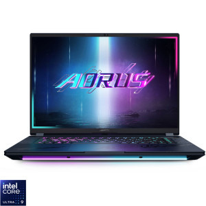 Laptop GIGABYTE Gaming 16 AORUS MASTER 16 BYH, WQXGA OLED 240Hz, Procesor Intel® Core™ Ultra 9 275HX (36M Cache, up to 5.40 GHz), 32GB DDR5, 1TB SSD, GeForce RTX 5080 16GB, Win 11 Pro, Dark Tide