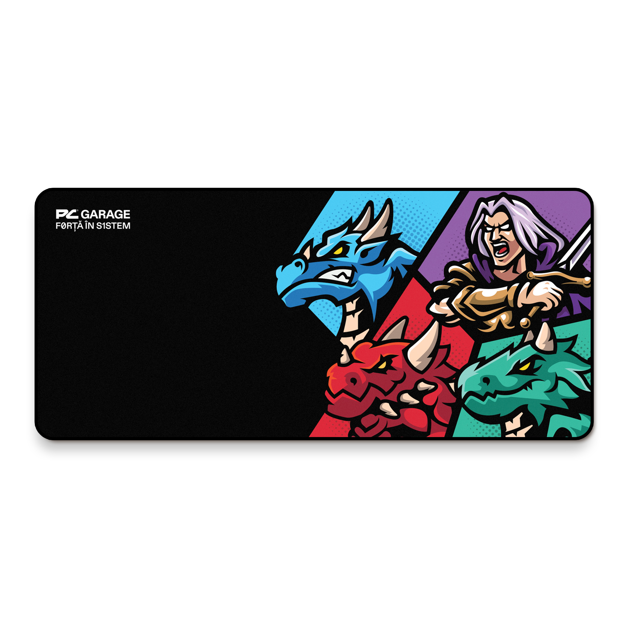 Mouse pad ALPHAGEAR FLOW XL PC Garage Edition