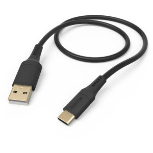 Cablu de date / adaptor Hama USB Male la USB-C Male, 1.5 m, Black