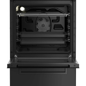 Beko FSM52330NAO, Mixt, 4 arzatoare, Sistem de siguranta, Aprindere integrata, SteamShine Cleaning, 3D Cooking, Grill, Clasa A, 50 cm, Antracit