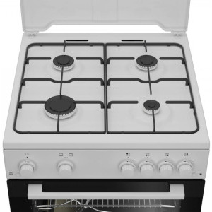Arctic ABGM6611DTTL, Gaz, 4 arzatoare, Sistem de siguranta, Aprindere integrata, Grill, Rotisor, 60 cm, Alb