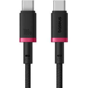 Cablu de date / adaptor Baseus Dura, USB-C Male la USB-C Male, 100 W, 2 m, Black