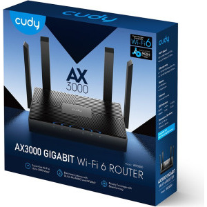 CUDY Gigabit WR3000 Dual-Band WiFi 6