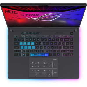 ASUS Gaming 16'' ROG Strix G16 G615LH, 2.5K 240Hz, Procesor Intel® Core™ Ultra 7 255HX (30M Cache, up to 5.20 GHz), 16GB DDR5, 512GB SSD, GeForce RTX 5050 8GB, No OS, Eclipse Gray