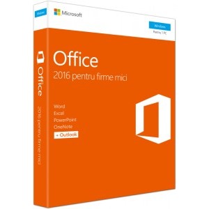 Microsoft Office Home and Business 2016 ENG, 32-bit/x64, 1 PC, Medialess Retail