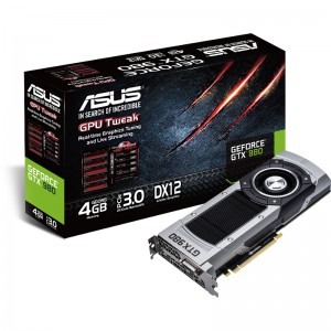 ASUS GeForce GTX 980 4GB GDDR5 256-bit