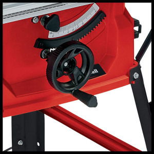 Einhell Fierastrau circular cu masa TC-TS 2025/2 U, 1800 W, 5000 RPM, 250 mm diametru lama, opritor in cruce cu scala unghi (+/- 60°)