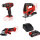 Einhell Set masina de gaurit si insurubat pe acumulator PXC TC-CD 18/35, fierastrau pendular pe acumulator PXC TC-JS 18, polizor unghiular pe acumulator PXC TC-AG 18/115, Starter Kit PXC acumulator 18 V, 2.5 Ah, incarcator
