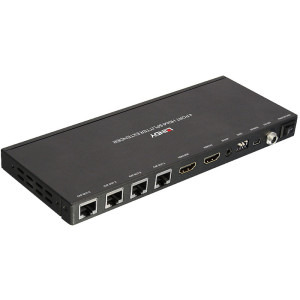 LINDY Splitter Extender HDMI & IR, 1x HDMI Female - 4x RJ-45 Female - 4x HDMI Female, pana la 50 m