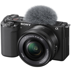 Sony Alpha ZV-E10 Body Black + Obiectiv E PZ 16-50 mm f/3.5-5.6 OSS