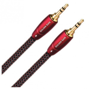 Audioquest Golden Gate, Jack 3.5 mm Male - Jack 3.5 mm Male, 5m, negru-rosu