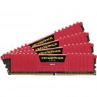 Corsair Vengeance LPX Red 32GB DDR4 2666MHz CL16 Quad Channel Kit