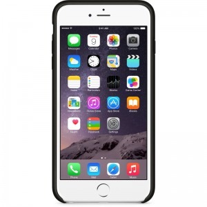 Apple Protectie pentru spate MGQX2ZM/A Black pentru iPhone 6 Plus