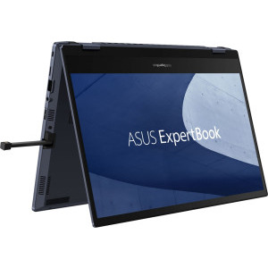 ASUS 14'' ExpertBook B5 Flip B5402FBA, FHD Touch, Procesor Intel® Core™ i7-1260P (18M Cache, up to 4.70 GHz), 24GB DDR5, 1TB SSD, Intel Iris Xe, Win 11 Pro, Star Black