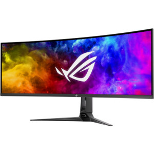 ASUS Gaming ROG Swift PG49WCD Curbat 49 inch DQHD QD-OLED 0.03 ms 144 Hz HDR KVM USB-C G-Sync Compatible & FreeSync Premium Pro