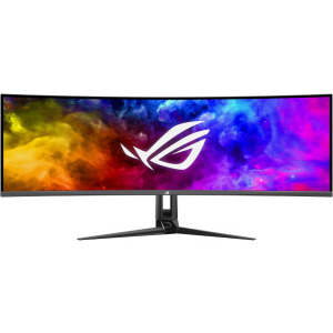 ASUS Gaming ROG Swift PG49WCD Curbat 49 inch DQHD QD-OLED 0.03 ms 144 Hz HDR KVM USB-C G-Sync Compatible & FreeSync Premium Pro