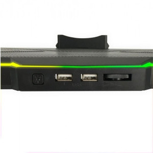 Esperanza Gaming laptops, 17 inch Xalok, ventilator 180 mm, iluminare LED RGB