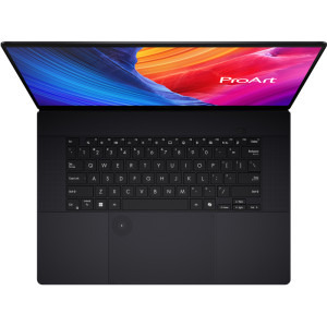 ASUS 16'' ProArt P16 OLED H7606WI, 4K Touch, Procesor AMD Ryzen™ AI 9 HX 370 (24M Cache, up to 5.1 GHz), 64GB LPDDR5X, 2TB SSD, GeForce RTX 4070 8GB, Win 11 Pro, Nano Black
