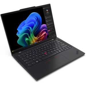 Lenovo 14'' ThinkPad T14s Gen 6, WUXGA IPS Touch, Procesor Qualcomm Snapdragon X Elite X1E-78-100, 32GB LPDDR5X, 1TB SSD, Qualcomm Adreno, Win 11 Pro (on ARM), Black