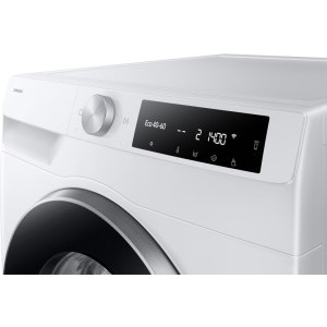 Samsung WW11DG6B25LEU4, 11 kg, 1400 RPM, Clasa A, Digital Inverter, AI Control, AI Eco Bubble, AI Energy, Smart Control, Alb