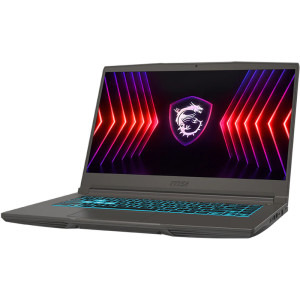 MSI Gaming 15.6'' Thin 15 B12UCX, FHD 144Hz, Procesor Intel® Core™ i5-12450H (12M Cache, up to 4.40 GHz), 16GB DDR4, 512GB SSD, GeForce RTX 2050 4GB, Free DOS, Cosmos Gray