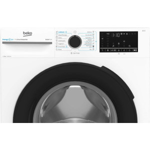 Beko BM3WFU410415WB, 10 kg, 1400 RPM, Clasa A, ProSmart Inverter, EnergySpin, ColdWash, SteamCure, Alb