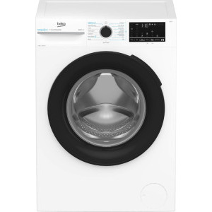 Masina de spalat rufe Beko BM3WFSU48415WB, 8 kg, 1400 RPM, Clasa A, ProSmart Inverter, EnergySpin, ColdWash, SteamCure, Alb