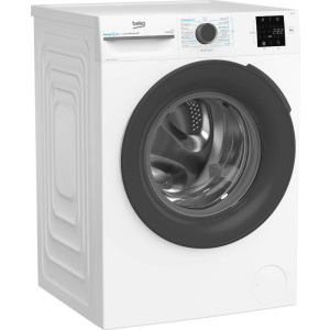 Beko BM3WFSU39413W, 9 kg, 1400 RPM, Clasa A, ProSmart Inverter, SteamCure, AddXtra, WaterMode, ColdWash, Alb