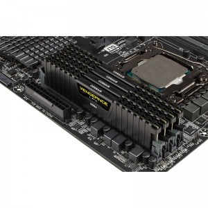 Corsair Vengeance LPX Black 16GB DDR4 3200MHz CL16 Quad Channel Kit