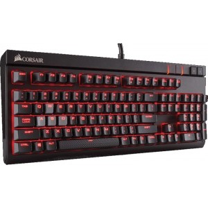 Corsair STRAFE  - Red LED - Cherry MX Brown - Layout US Mecanica
