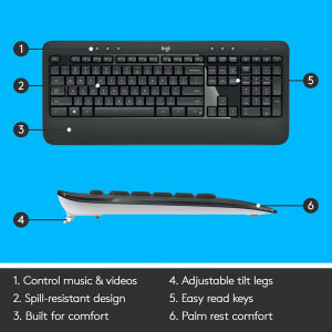 Logitech MK540 Advanced