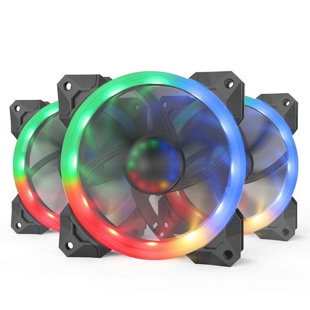 Ventilator Redragon F008 120mm RGB 3 Pack Fan