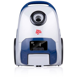 Dirt Devil DD2002, cu sac, 800W, 2.5L, Alb/Negru/Albastru