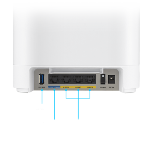 ASUS 2.5Gigabit EBM68 Tri-Band WiFi 6 2Buc