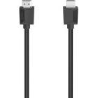 Cablu video Hama HDMI Male - HDMI Male, v2.0, 0.75 m, Negru