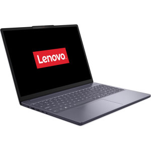 Lenovo 15.3'' IdeaPad Slim 3 15ARP10, WUXGA IPS, Procesor AMD Ryzen™ 5 7535HS (16M Cache, up to 4.55 GHz), 24GB DDR5, 1TB SSD, AMD Radeon 660M, No OS, Luna Grey