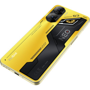 ZTE nubia NEO 3 5G, Ecran 120Hz, 256GB, 20GB RAM (8GB + 12GB extensibili), Dual SIM, Tri-Camera, Titanium Gold