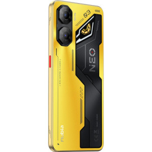 ZTE nubia NEO 3 5G, Ecran 120Hz, 256GB, 20GB RAM (8GB + 12GB extensibili), Dual SIM, Tri-Camera, Titanium Gold