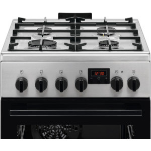 Electrolux LKK540223X, Mixt, 4 arzatoare, Sistem de siguranta, Aprindere integrata, AquaClean, Timer, Grill, Clasa A, 50 cm, Inox