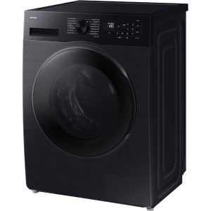 Samsung WD90DG5G34BBLE, Slim, Spalare 9 kg, Uscare 5 kg, 1400 RPM, Clasa A, Digital Inverter, AI EcoBubble, AI Energy, Hygiene Steam, SpaceMax, SmartThings, Negru