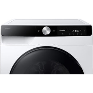 Samsung WD90DG6G94BKU4, Slim, Spalare 9 kg, Uscare 5 kg, 1400 RPM, Clasa A, Digital Inverter, Auto Dispense, AI EcoBubble, AI Energy, Hygiene Steam, SpaceMax, SmartThings, Alb