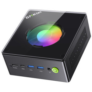 Mini PC GMKtec K11, Procesor AMD Ryzen 9 8945HS 4.0GHz Phoenix, 32GB RAM, 1TB SSD, Radeon 780M, Windows 11 Pro