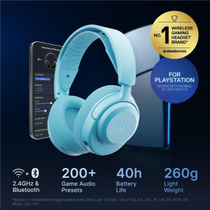 SteelSeries Arctis Nova 3P Wireless Aqua Playstation 5
