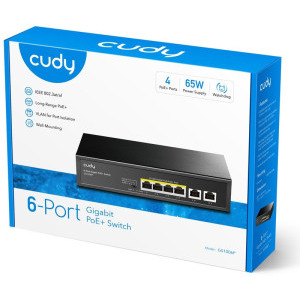 CUDY Gigabit GS1006P