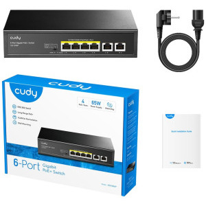 CUDY Gigabit GS1006P