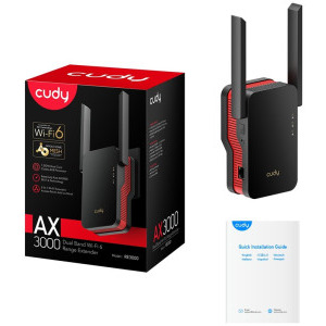 CUDY Gigabit RE3000 Dual-Band WiFi 6